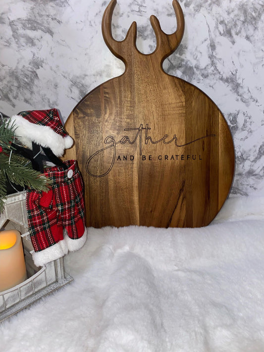 Gather And Be Grateful Cutting Board
